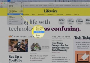 OS X के लिए Safari में वेब पेज कैसे सेव करें