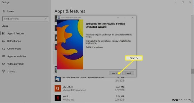 Firefox को अनइंस्टॉल कैसे करें