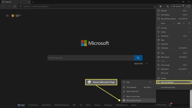 Microsoft Edge को कैसे अपडेट करें