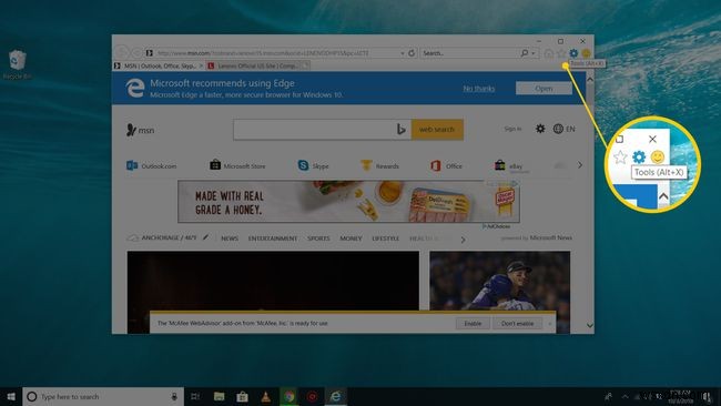 मेरे पास Internet Explorer का कौन सा संस्करण है?