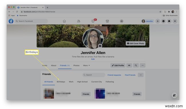 फेसबुक पर दोस्तों के जन्मदिन कैसे खोजें
