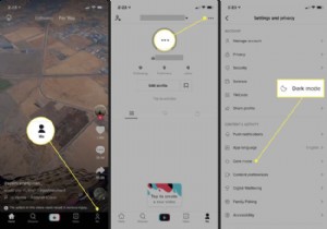 TikTok पर डार्क मोड कैसे प्राप्त करें