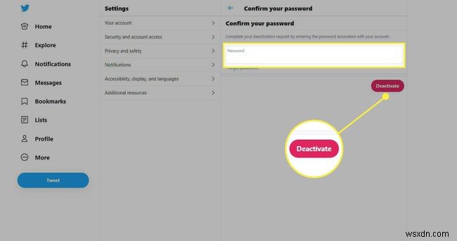 अपने Twitter खाते को स्थायी रूप से निष्क्रिय और डिलीट कैसे करें