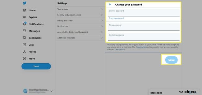 अपना ट्विटर पासवर्ड कैसे बदलें