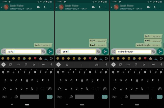 WhatsApp संदेशों में बोल्ड, इटैलिक और स्ट्राइकथ्रू का उपयोग कैसे करें