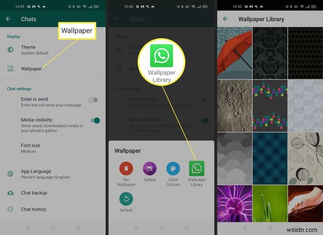 WhatsApp बैकग्राउंड कैसे बदलें