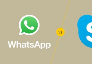 WhatsApp बनाम स्काइप