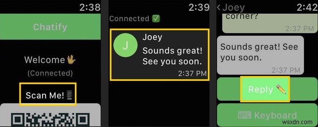 अपने Apple वॉच पर WhatsApp का उपयोग कैसे करें