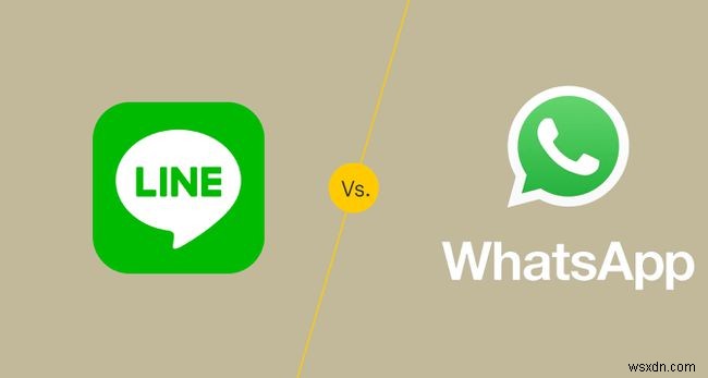 LINE बनाम WhatsApp