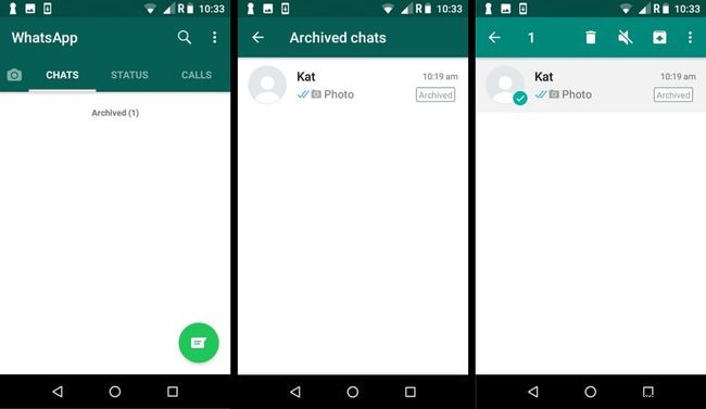 चैट के लिए WhatsApp संग्रह का उपयोग कैसे करें