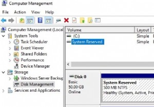 विंडोज 10 में सिस्टम रिजर्व्ड पार्टिशन को मैनेज करना