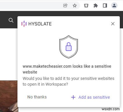 Hysolate:एक अलग वातावरण में ऐप्स चलाकर स्वयं को सुरक्षित रखें