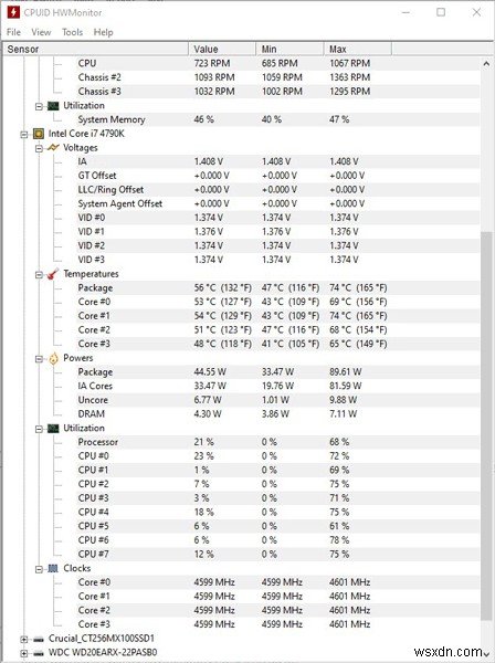 Windows 10 और Windows 11 में CPU तापमान की जांच कैसे करें