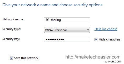Windows 7 में 3G वायरलेस कनेक्शन कैसे साझा करें