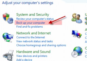 Windows 7/Vista में अपनी हार्ड ड्राइव का बैकअप लें और पुनर्स्थापित करें