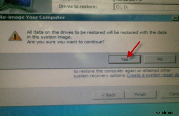 Windows 7/Vista में अपनी हार्ड ड्राइव का बैकअप लें और पुनर्स्थापित करें