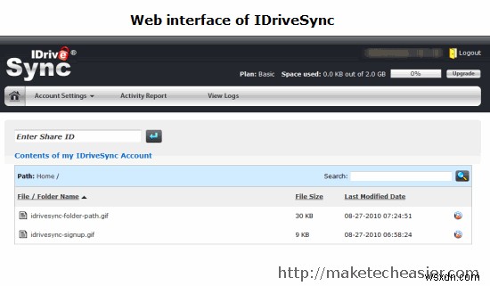 IDriveSync:ड्रॉपबॉक्स का एक सस्ता विकल्प