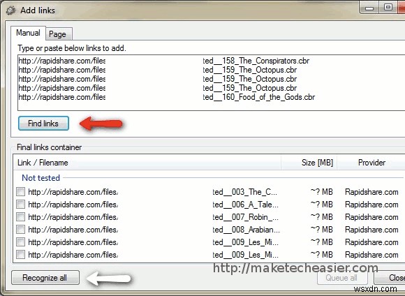 MDownloader:फाइल शेयरिंग सर्विस से आसान फाइल डाउनलोड करना