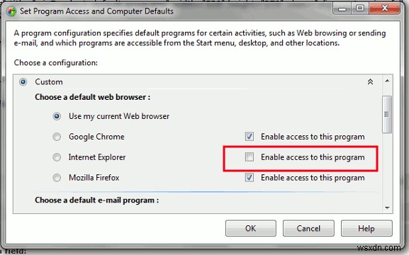 स्निपेट:विंडोज 7 में IE को डिफ़ॉल्ट वेब ब्राउज़र के रूप में निकालें