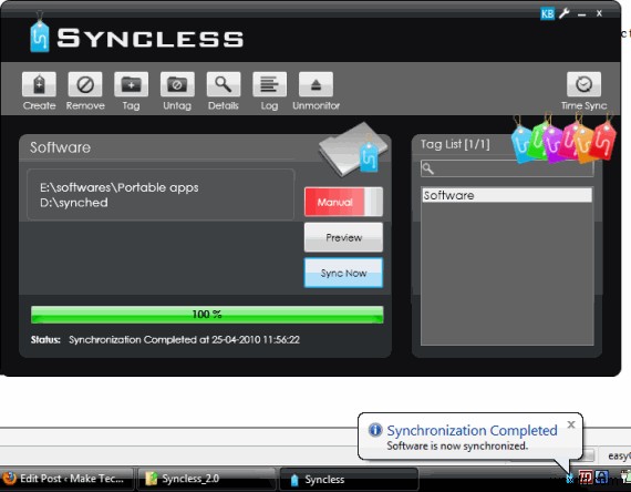 सिंकलेस:विंडोज़ में फ़ोल्डर्स को सिंक्रोनाइज़ करने का एक आसान तरीका