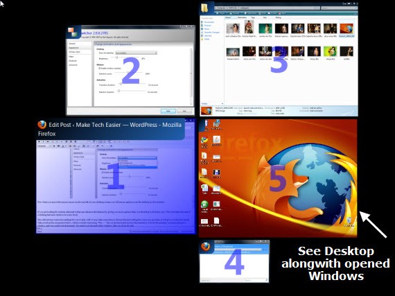 स्विचर:विंडोज़ के लिए एक बेहतर Alt-Tab रिप्लेसमेंट