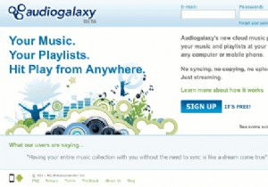 AudioGalaxy:Android और iOS पर संगीत स्ट्रीम करने का सबसे आसान तरीका