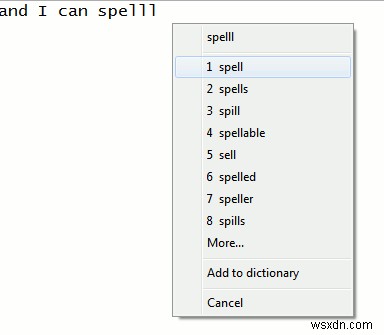 TinySpell का उपयोग करके Windows अनुप्रयोगों में वर्तनी जांच जोड़ना