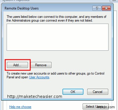 Windows 7 में दूरस्थ डेस्कटॉप कनेक्शन कैसे सेट अप करें, कनेक्ट करें और स्वीकार करें