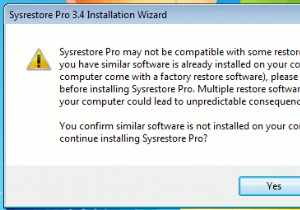 SysRestore Pro Review + सस्ता (प्रतियोगिता समाप्त)