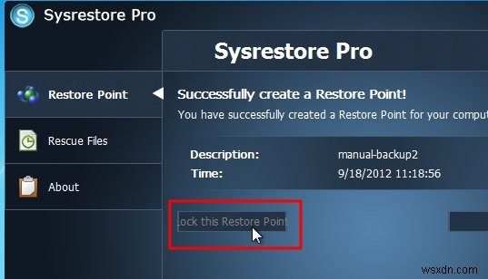 SysRestore Pro Review + सस्ता (प्रतियोगिता समाप्त)