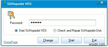 HopeDot VOS:Windows + सस्ता के लिए पोर्टेबल वर्चुअल OS