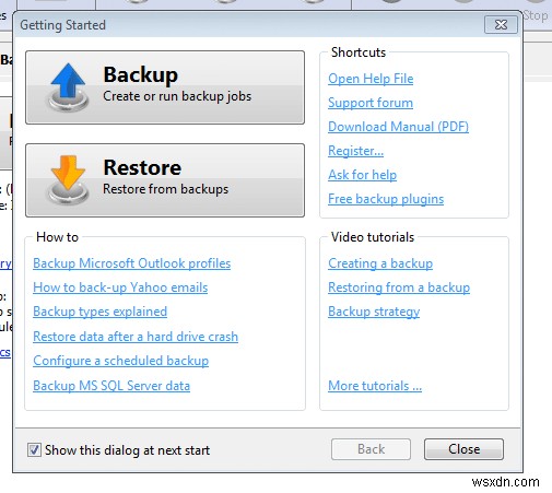 मुफ्त सस्ता:Backup4All Professional [Windows] (प्रतियोगिता बंद)