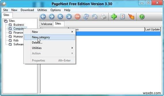 PageNest [Windows] के साथ पूर्ण वेबसाइटों को ऑफ़लाइन सहेजें