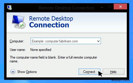 Windows 8 में दूरस्थ डेस्कटॉप सेट करना