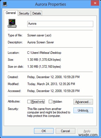 Windows 8 में Aurora स्क्रीनसेवर कैसे जोड़ें