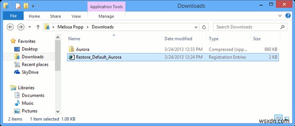 Windows 8 में Aurora स्क्रीनसेवर कैसे जोड़ें