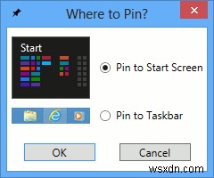 Windows 8 स्टार्ट स्क्रीन पर कैसे पिन करें