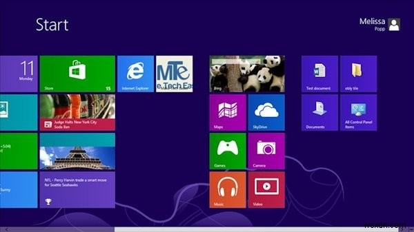 Windows 8 स्टार्ट स्क्रीन पर कैसे पिन करें