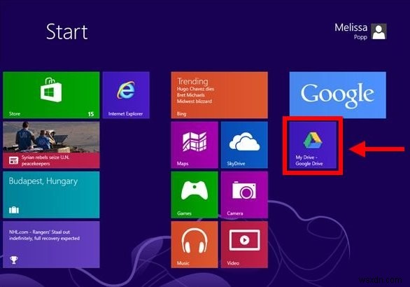 Google Apps को Windows 8 में कैसे एकीकृत करें