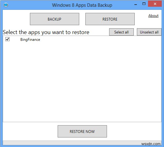 Windows 8 में ऐप डेटा का बैकअप कैसे लें