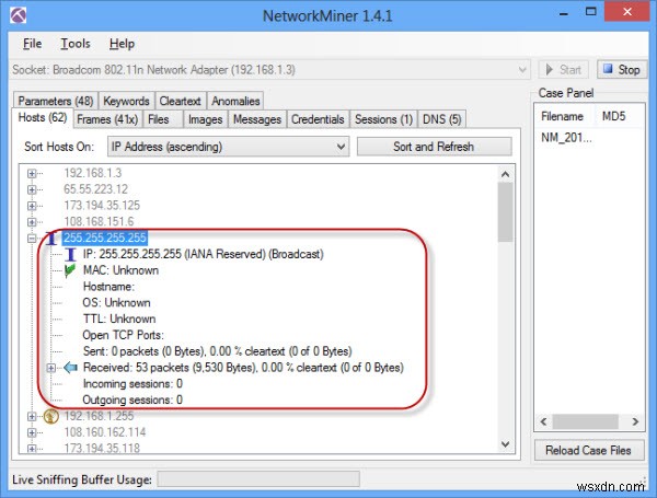 NetworkMiner का उपयोग करके नेटवर्क ट्रैफ़िक को कैप्चर और विश्लेषण कैसे करें