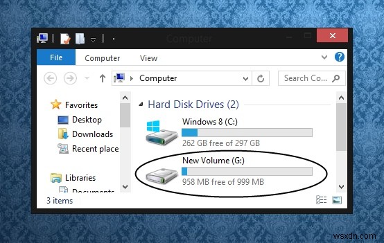 Windows 8 में अपनी हार्ड ड्राइव का विभाजन