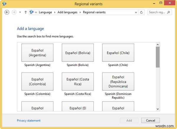 Windows 8 में भाषा पैक कैसे जोड़ें या निकालें
