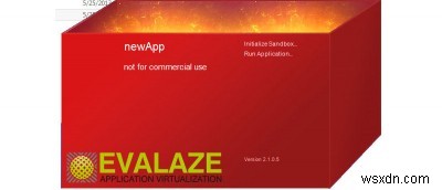 Windows अनुप्रयोगों को वर्चुअलाइज करने के लिए Evalaze का उपयोग करना