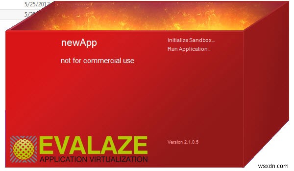 Windows अनुप्रयोगों को वर्चुअलाइज करने के लिए Evalaze का उपयोग करना