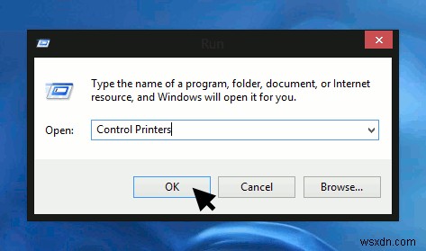 Windows 8 में प्रिंटर कतार को कैसे साफ़ करें