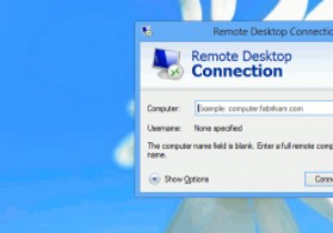 Windows 8 में दूरस्थ डेस्कटॉप कनेक्शन को गति देना