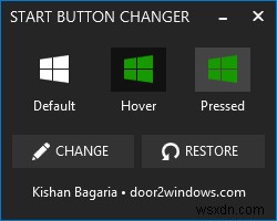 विंडोज 8.1 में नया स्टार्ट बटन बदलें