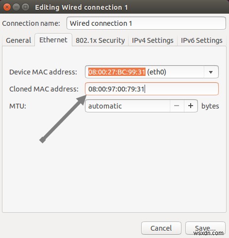 विंडोज और उबंटू में मैक एड्रेस कैसे बदलें