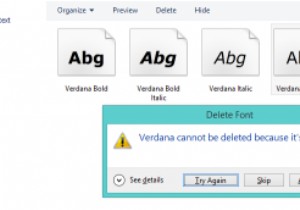 Windows रजिस्ट्री का उपयोग करके फ़ॉन्ट कैसे हटाएं